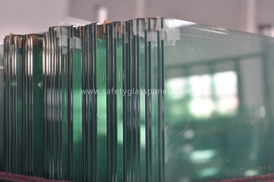 Opaque Diffused Laminated Safety Glass 3mm - 25mm For Storefront / Escalator