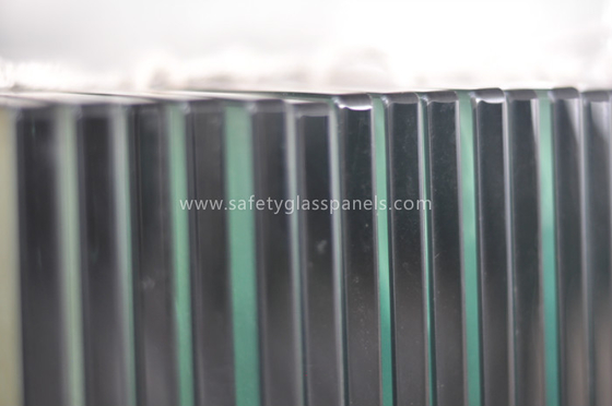 Clear Fully Tempered Safety Glass 5mm 6mm In Architecture , Heat Resistant