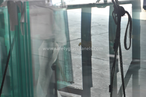 Fencing French Green Laminated Security Glass With High Temperature