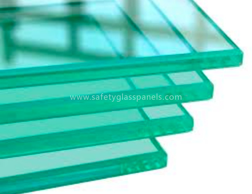 4mm 5mm 6mm Clear Safety Toughened Glass Golden for Household , Energy-saving