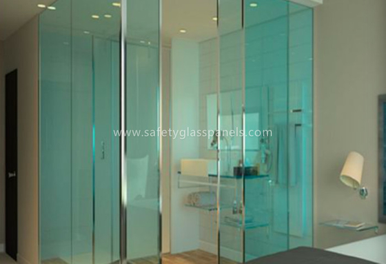 8mm 10mm Tinted Tempered Safety Glass Skylight , Clear Float Glass