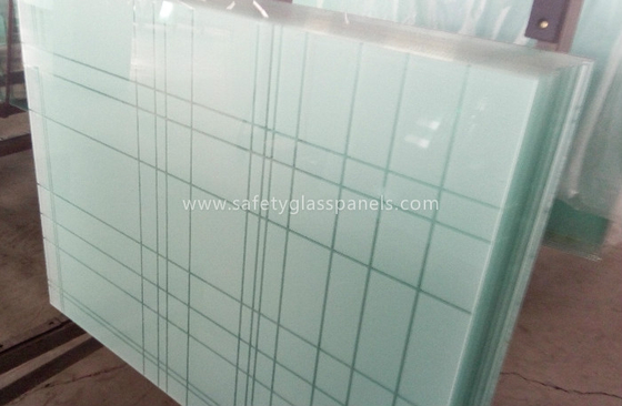 6.38mm - 40.3mm CE and ISO9001 Curtain Wall Tempered Laminated Glass For Home