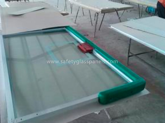 Thermally Privacy Basketball Backboard Glass , Polish Edge