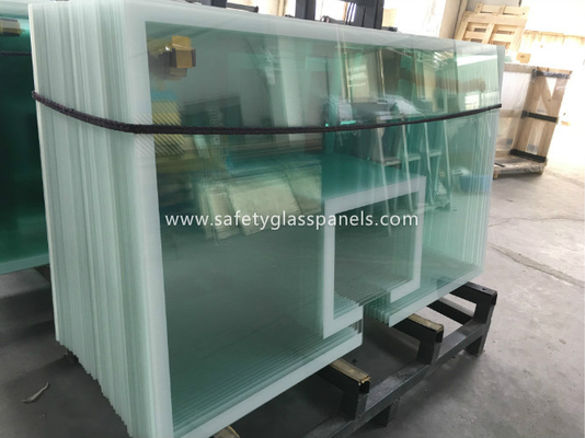 Thermally Privacy Basketball Backboard Glass , Polish Edge