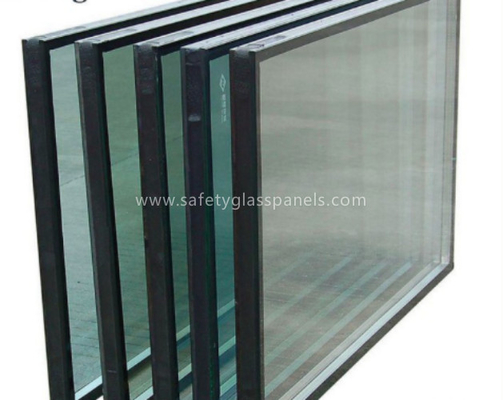 Heat Insulating Sealed Glass Window Units With Sealant , Euro Bronze