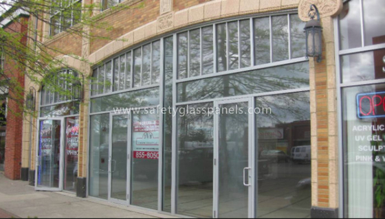 Low Iron Double Glazed Insulated Glass Unit , Hollow Glass Shower Enclosures