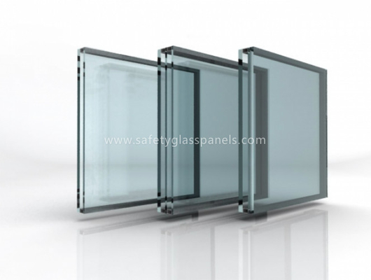Coloured Decorative 15mm Safety Laminated Glass Panels with PVB interlayer safety Glass