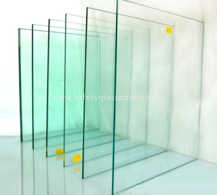 Insulated Extra Clear Float Glass Sheets , Flat Back Painted Glass Partition Wall