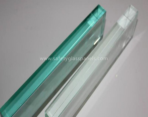 Green 10mm 12mm Clear Float Glass Figured For Automotive Windshield Facades