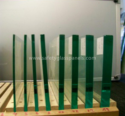 Annealed Float Laminated Clear Toughened Glass For Table Tops , Storefront Glass Door