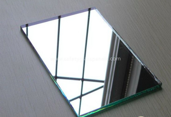 High Grade 2mm 3mm Aluminium Glass Mirror , Rearview Mirror for Automobile