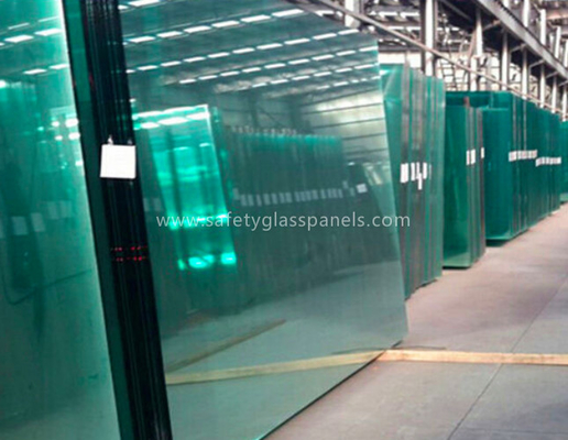 Ultra Clear 5mm Low Iron Printed Glass with Black Boarder RAL9005 Toughened Glass Panels