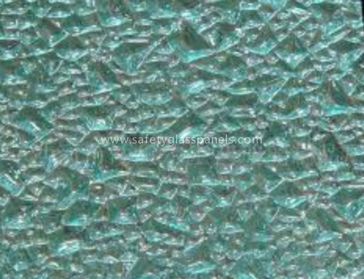 Kasumi Curve Figured Glass Green , Tinted Float Glass Meeting Room and Hospital