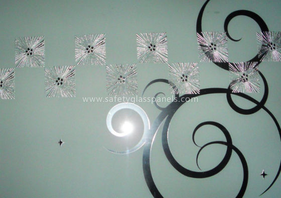 Low-e Insulated Acid Etched Tempered Glass Windows And Doors With CE