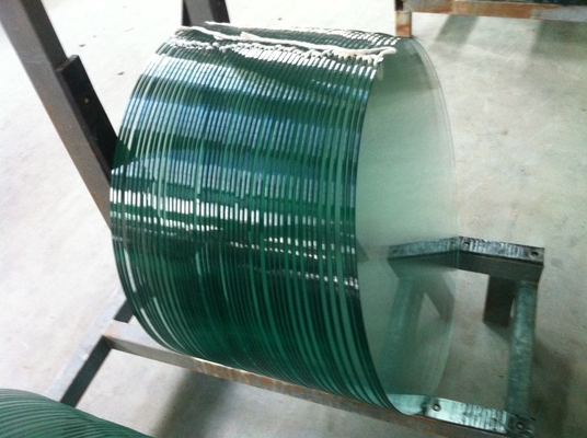 Clear Tempered Safety Glass for Table Top with Round / flat Polished Edges