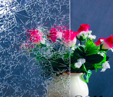 Clear Kasumi Figured Glass 3mm,4mm,5mm,6mm  tempered float glass