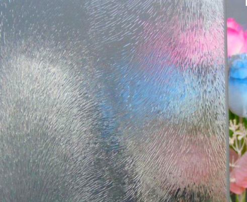 Clear Kasumi Figured Glass 3mm,4mm,5mm,6mm  tempered float glass