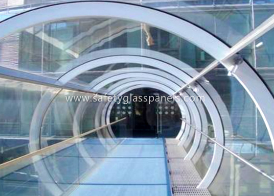 Green House Tempered / Laminated Safety Glass , Curved  Sheet Glass Panels